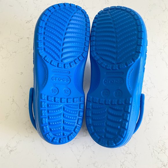 NWT Crocs Blue Baya Men\'s Lightweight Clogs size 12 main image 9